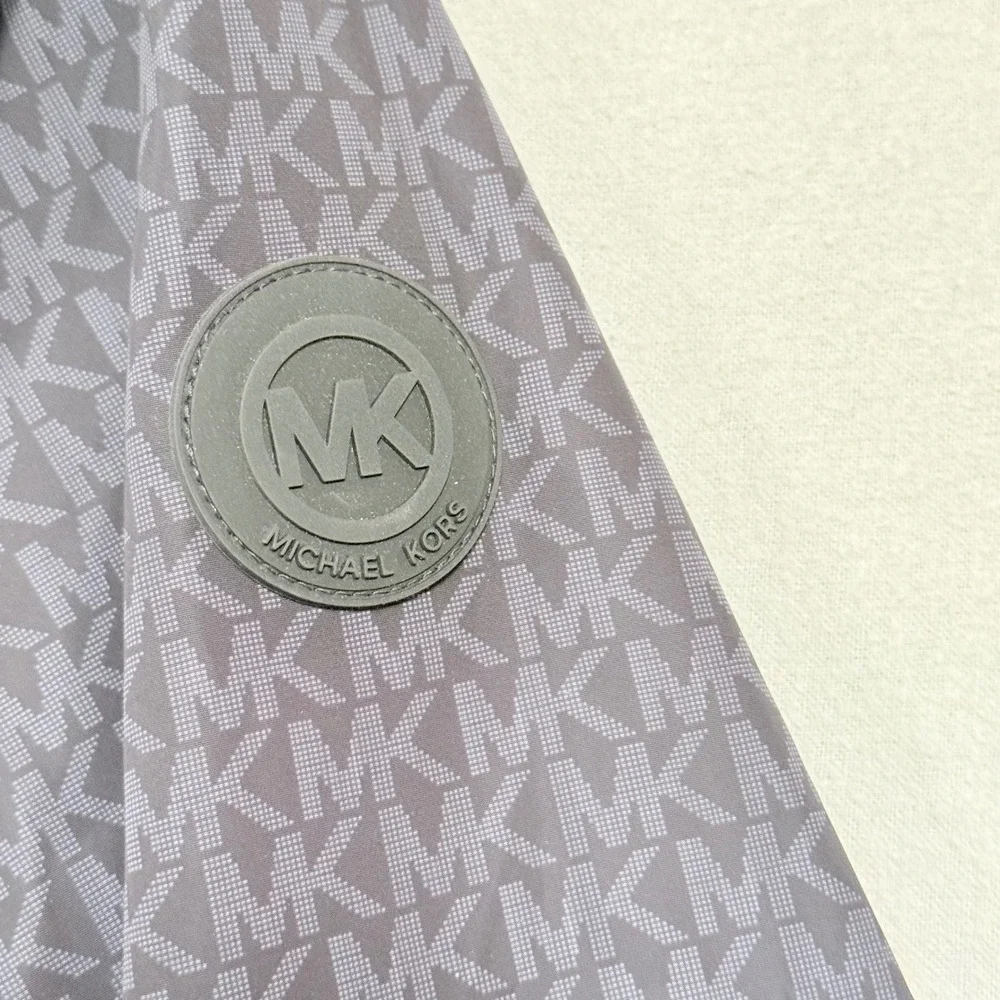 Michael Kors Logo Print Cire Track Jacket Men Size Small‎